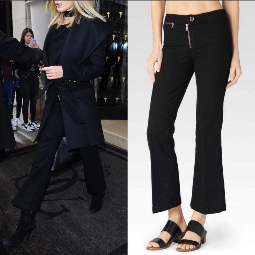 Paige Milo Crop Flare Jeans